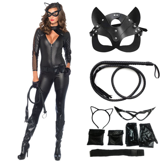 Halloween Cat Suits Costume For Women