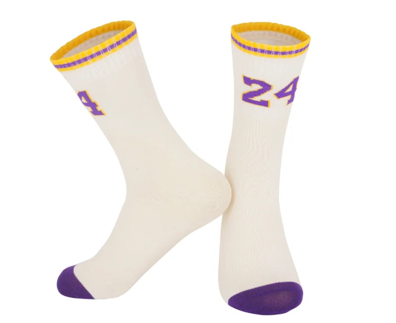 infant Kids boys children Super Star number Basketball Socks Sports training Socks Non-slip Skateboard soccer running Socks