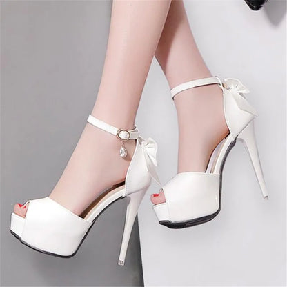 High Heels for Women ELEGANT Sweet Fashion British Style Slip-On 12CM Thin Heels Pointed Toe Office Career Women Shoes Gold 46