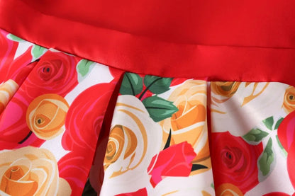 Girls Dress For Kids Clothes Flower One-shoulder Pageant Birthday Wedding Party Princess Children Dress 3 4 5 6 7 8 9 years