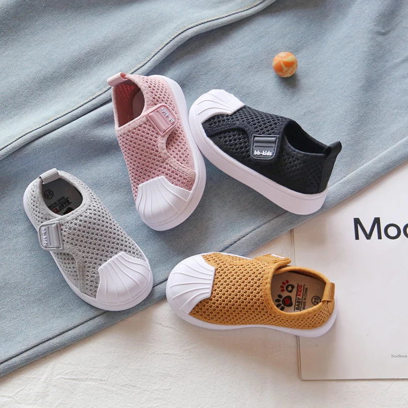 Baby Girls Boys Casual Shoes Spring Autumn Infant Toddler Shoes Comfortable Non-slip Soft Bottom Children Sneakers Kids Shoes