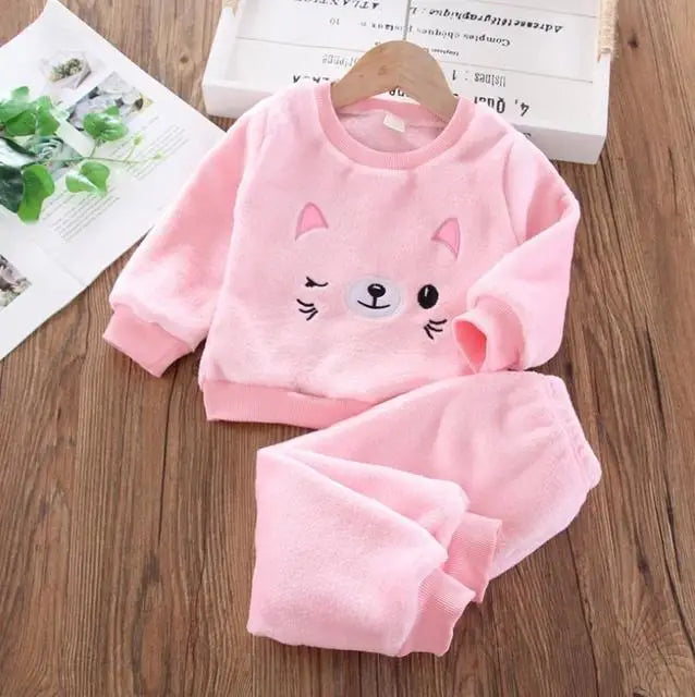 Newborn Baby Boys Clothes 2023 Autumn Baby Girls Clothes Hoodie+Pant Outfit Kids Costume Suit Infant Clothing For Baby Warm Sets