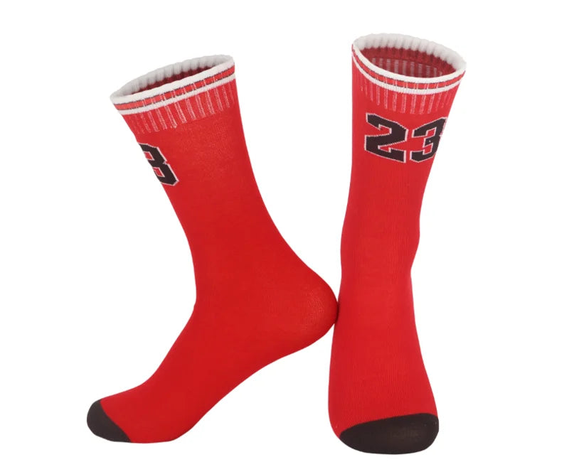 infant Kids boys children Super Star number Basketball Socks Sports training Socks Non-slip Skateboard soccer running Socks