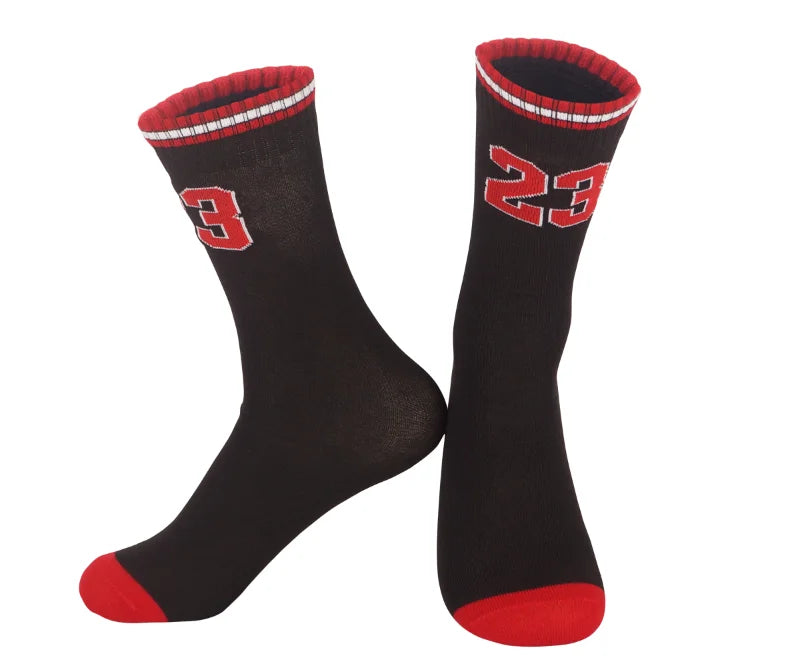 infant Kids boys children Super Star number Basketball Socks Sports training Socks Non-slip Skateboard soccer running Socks