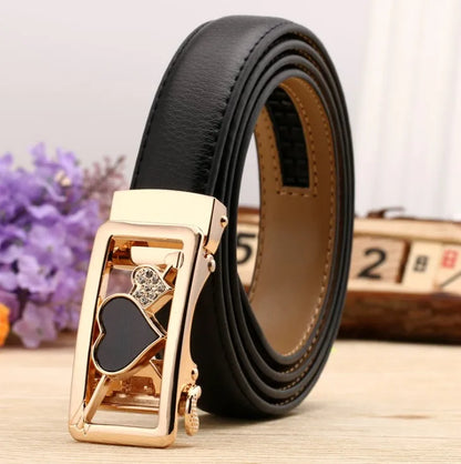Women belts For Women's Jeans Fashion Buckle Waist Leather Strap High Quality Designer Strap belt Cinturon Mujer Cowskin belt