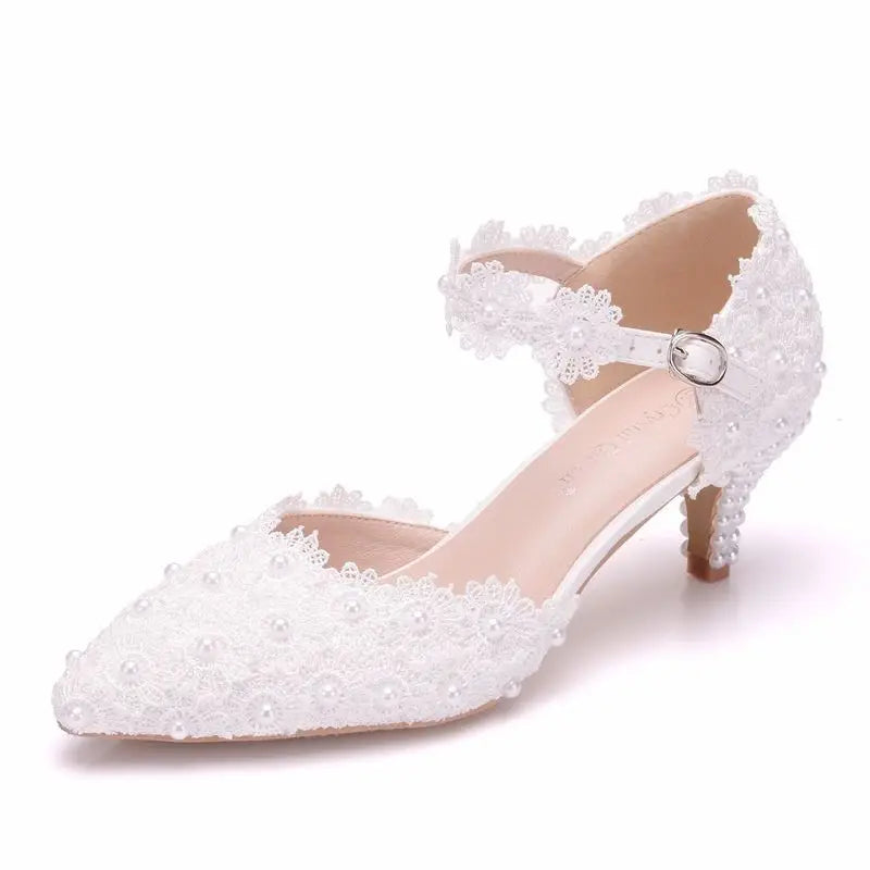 High Heels for Women ELEGANT Sweet Fashion British Style Slip-On 12CM Thin Heels Pointed Toe Office Career Women Shoes Gold 46