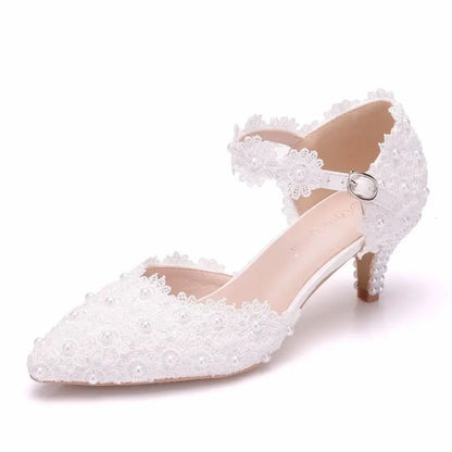 High Heels for Women ELEGANT Sweet Fashion British Style Slip-On 12CM Thin Heels Pointed Toe Office Career Women Shoes Gold 46