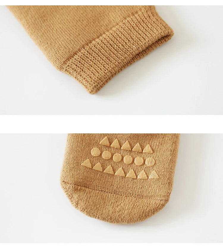 Toddler Socks Newborn Baby Comfortable Prewalker Thick Winter Kids Terry Cotton Girl Autumn Skidproof Sole Infant Boy Sock 0-3T