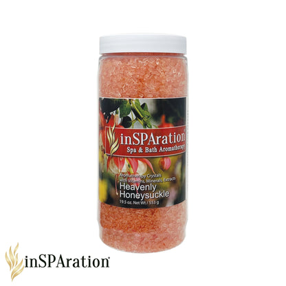 19oz inSPAration Rx Crystals – Epsom Salt for Hot Tub, Muscle Relaxing & Stress Relief Bath Salts, Spa Crystals for Hot Tubs