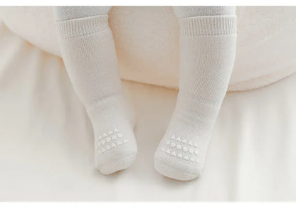 Toddler Socks Newborn Baby Comfortable Prewalker Thick Winter Kids Terry Cotton Girl Autumn Skidproof Sole Infant Boy Sock 0-3T