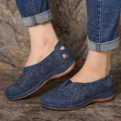 Hollow Wedge Heel Women's Single Shoes