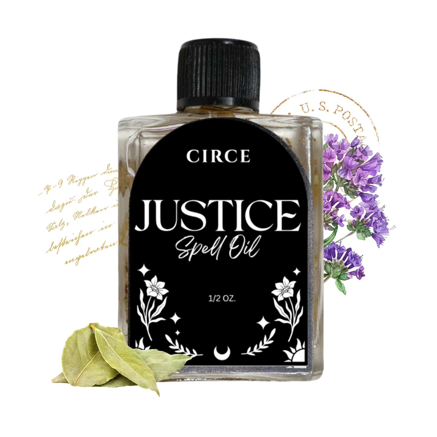 CIRCE Justice Spell Oil 1/2 oz.