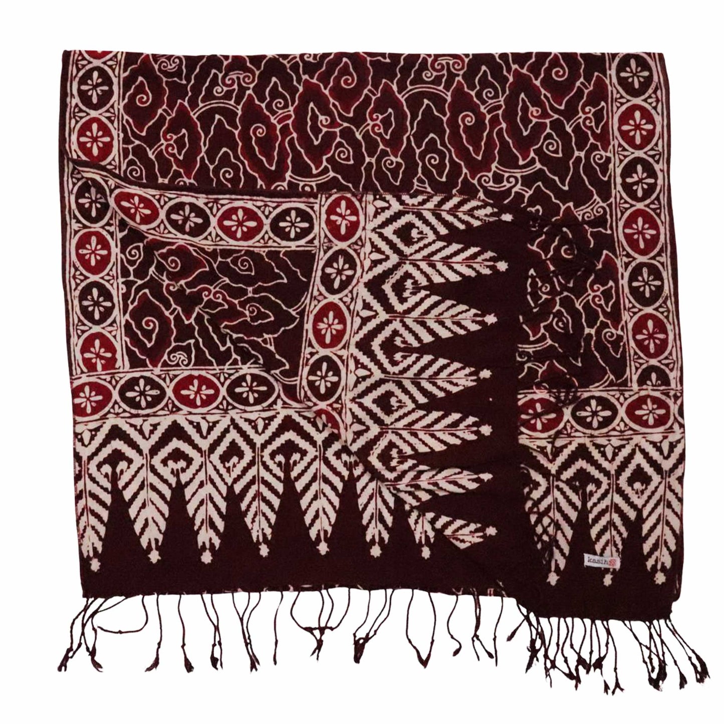 Batik Scarf - Cotton - Storm