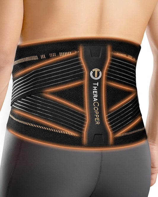 Copper Compression Lower Back Brace