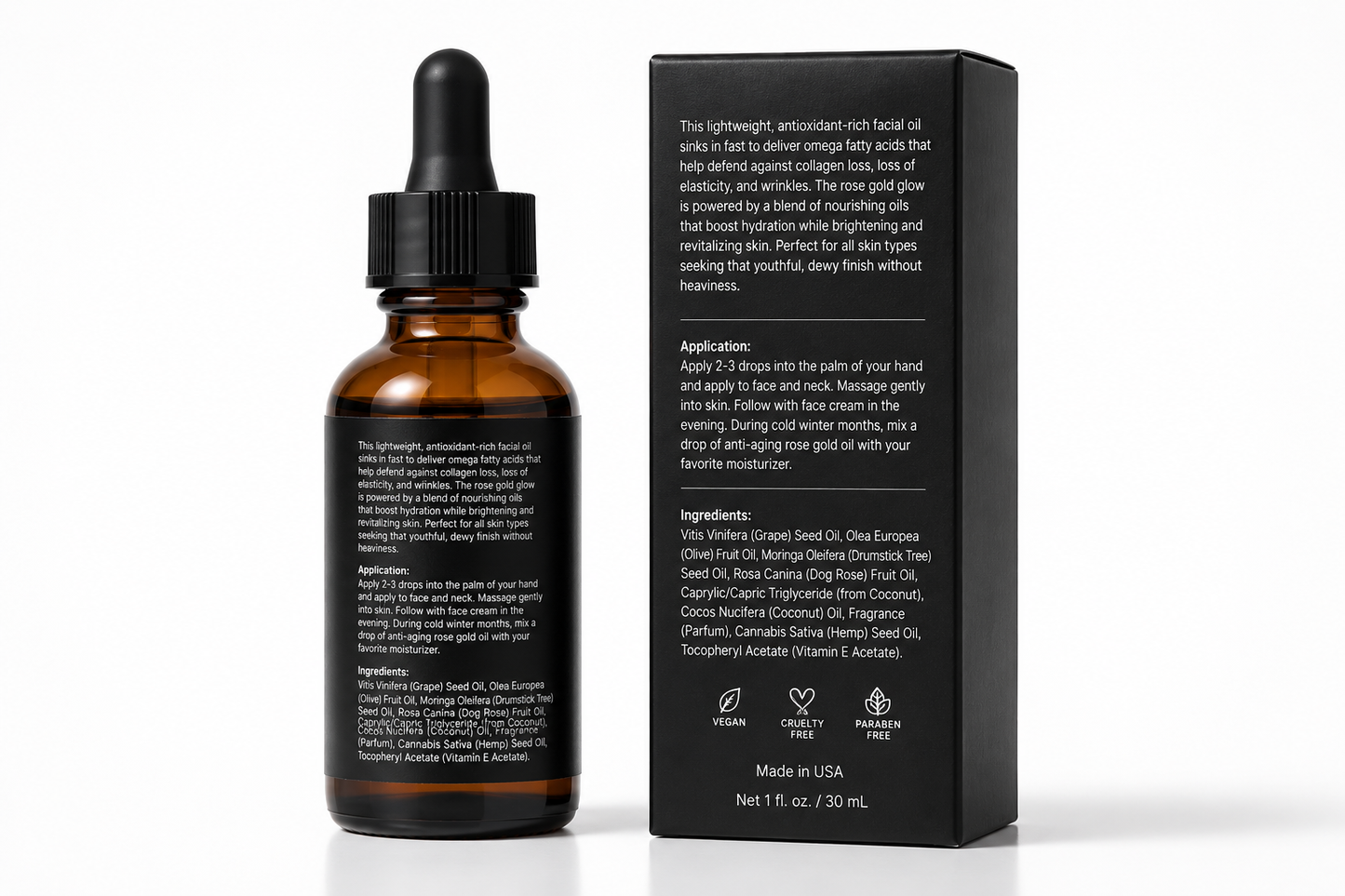 Radiance Face Oil | Rosehip & Moringa Facial Oil