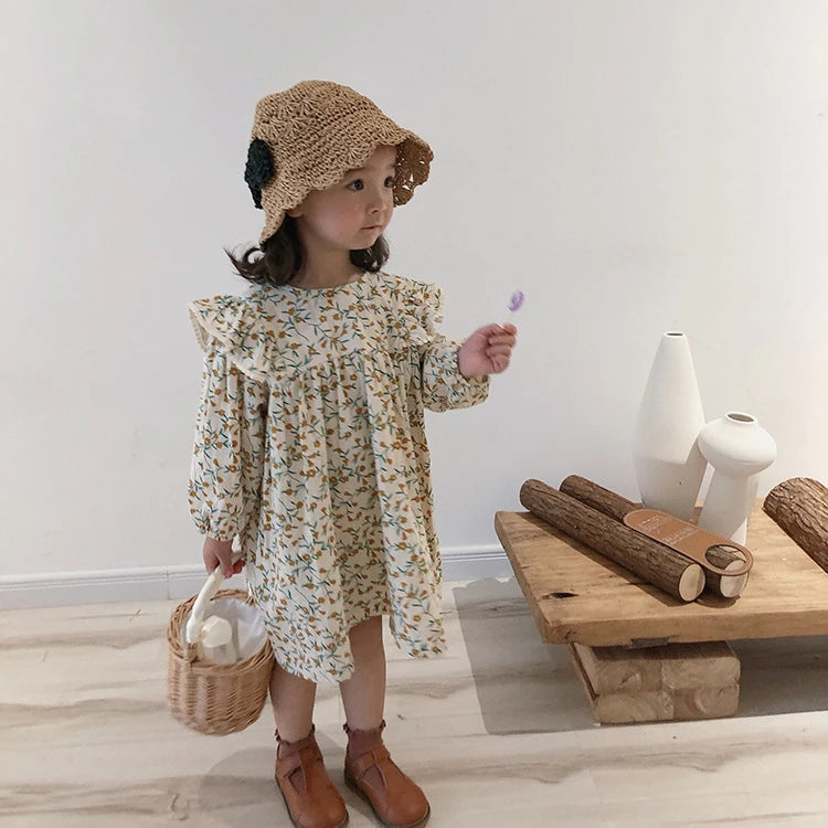 Girls Summer Dress Fashion Bow Birthday Party Princess Dresses Clothing Children Outfits Vestidos LT