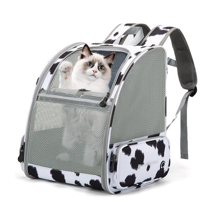 Stylish Pet Bag - Premium Pet Backpack Portable with Breathable Mesh for Hiking, Perfect Cat Backpack for Everyday Adventures