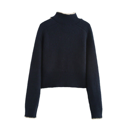 Sweet  Sweater Bow Detail Knit