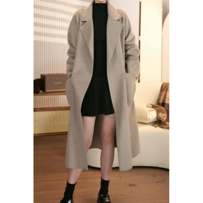 Women's Loose Fit Mid-Length Coat