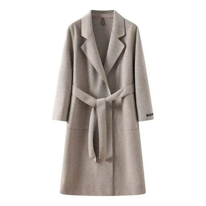 Women Loose Fit Mid-Length Coat