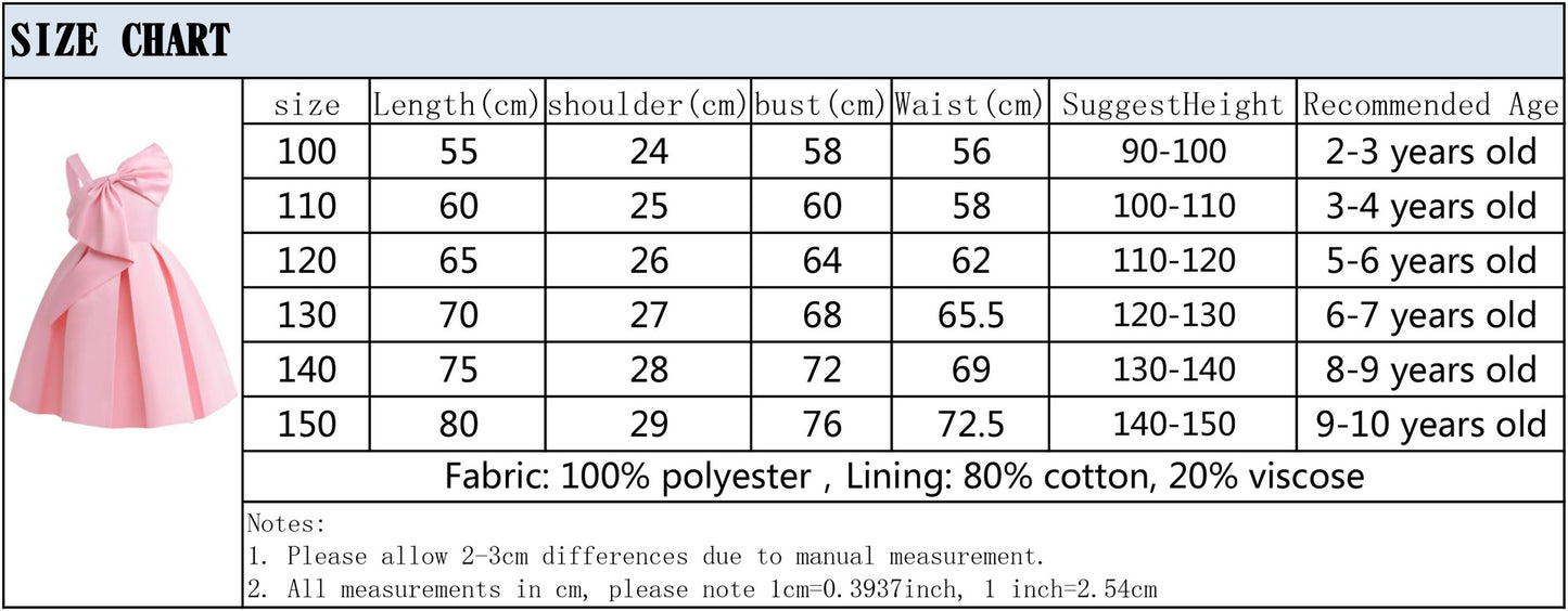 Girls Black Dress Children's Clothing Pink Solid Color Single-Shoulder Dress Fashionable Princess Dress Birthday Evening Dress