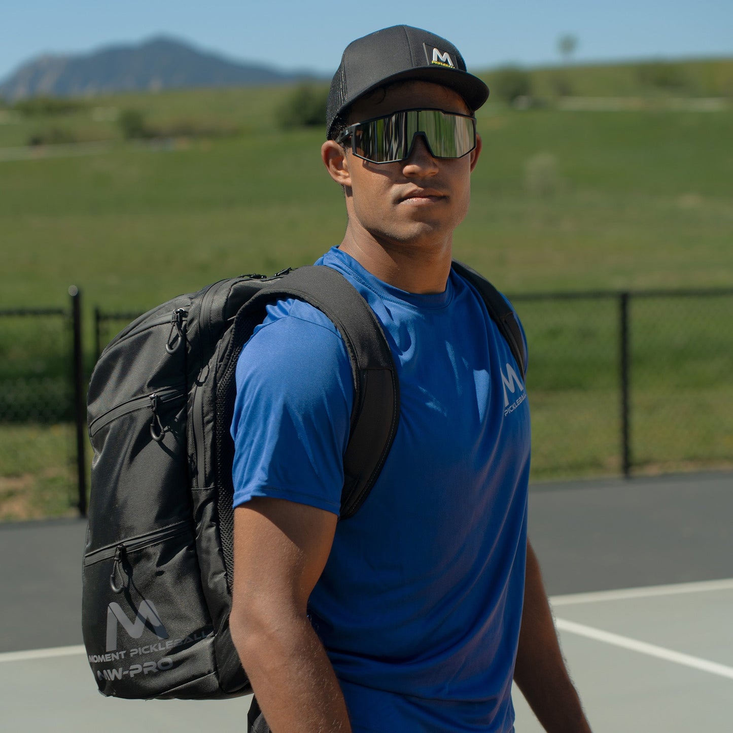 MW-PRO Bag / Travel Bag  Black/Silver