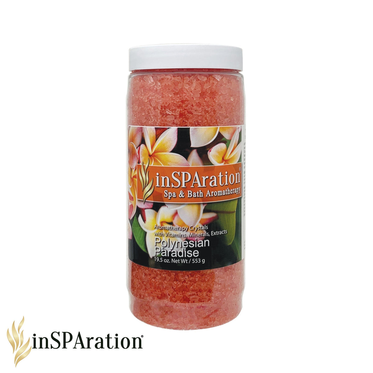 19oz inSPAration Rx Crystals – Epsom Salt for Hot Tub, Muscle Relaxing & Stress Relief Bath Salts, Spa Crystals for Hot Tubs