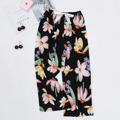 Cotton Sleep Pants - Loose Casual Printed