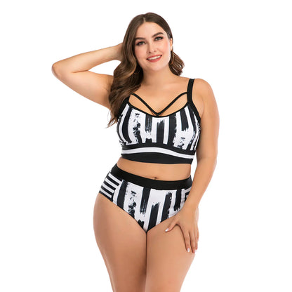Plus Size Women's Sexy Bikini Swimwear