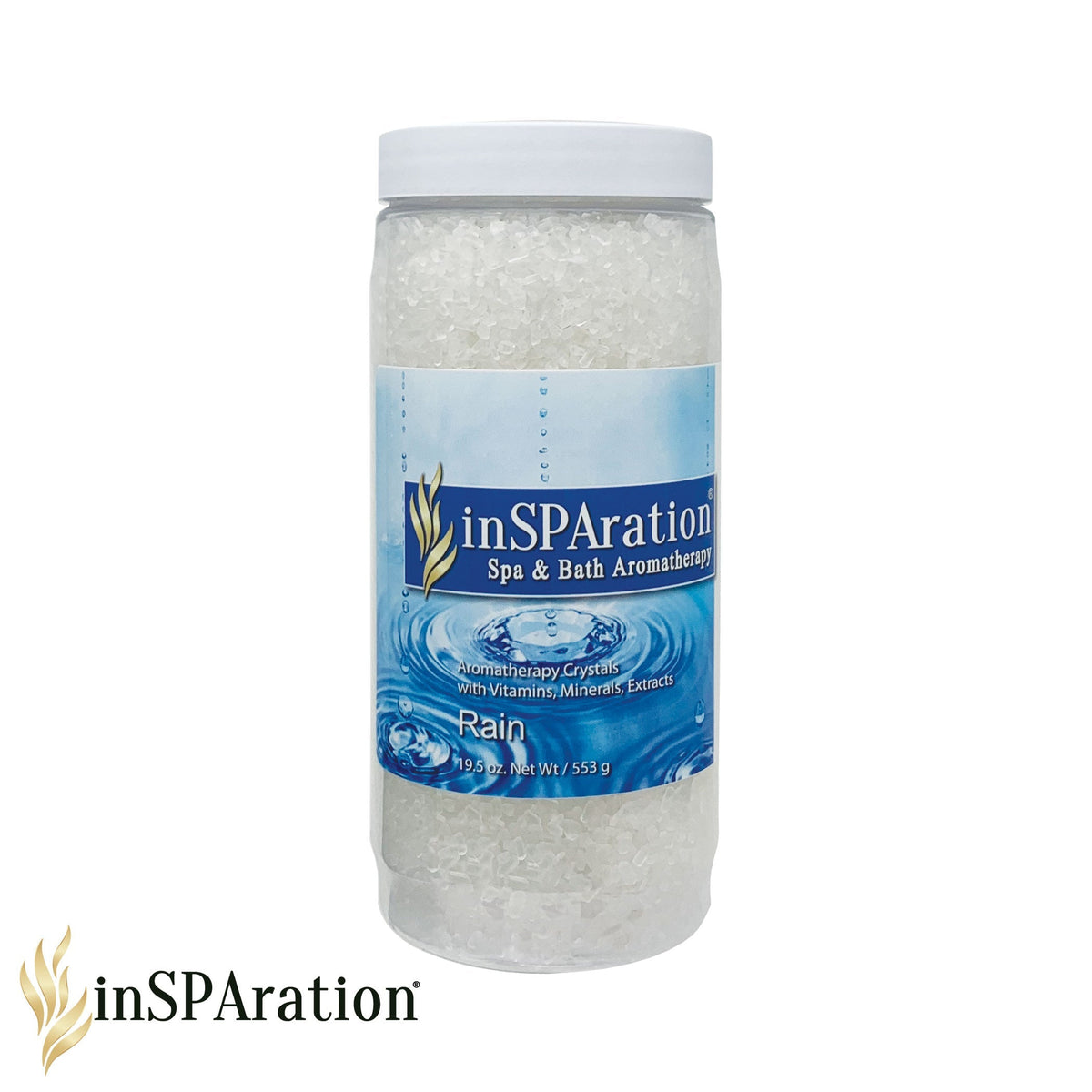 19oz inSPAration Rx Crystals – Epsom Salt for Hot Tub, Muscle Relaxing & Stress Relief Bath Salts, Spa Crystals for Hot Tubs