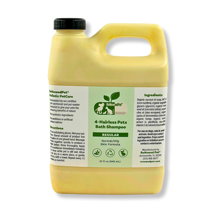 4-HAIRLESS PETS PETS REGULAR SHAMPOO