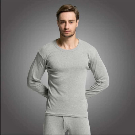Men Undershirts Men's Winter Thermal Underwear Thin Fleece Elastic Compression Fitness For Winter Sports First Layer Wear ﻿