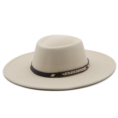 men's hats hats for women british cup hat Caps Women's cowboy luxury elegant country Panama fedora jazz chapéu cowgirl domo hat