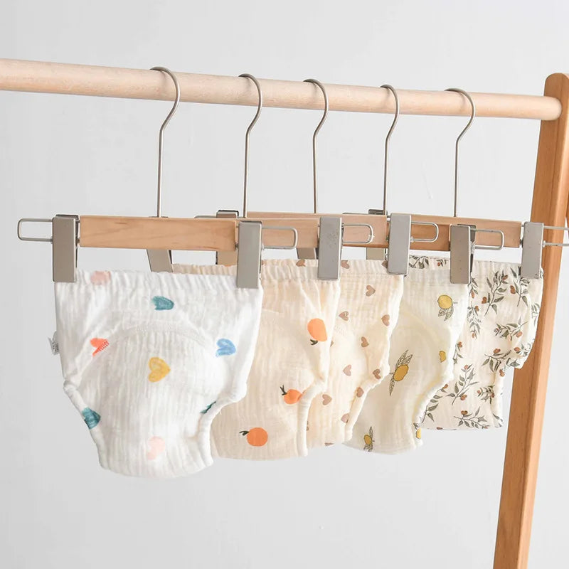 10 Pcs Reusable Baby Training Pants Washable Kids Cloth Diaper Nappies Changing Underwear Infant Toddler Potty Training Panties