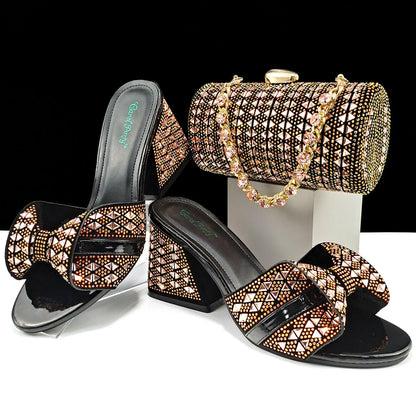 High Quality Ladies Shoes And Bags Set HJJ1-10