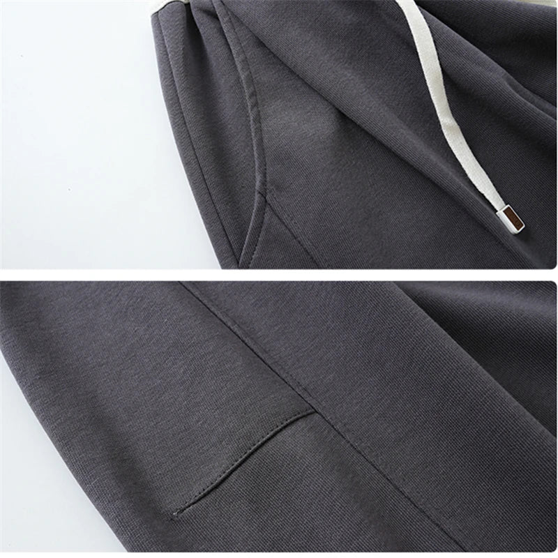 Girls Wide Leg Drawstring Pants Kids Fashion Loose Pants Children Straight Sweatpants High Waisted Spring Autumn Casual Trousers