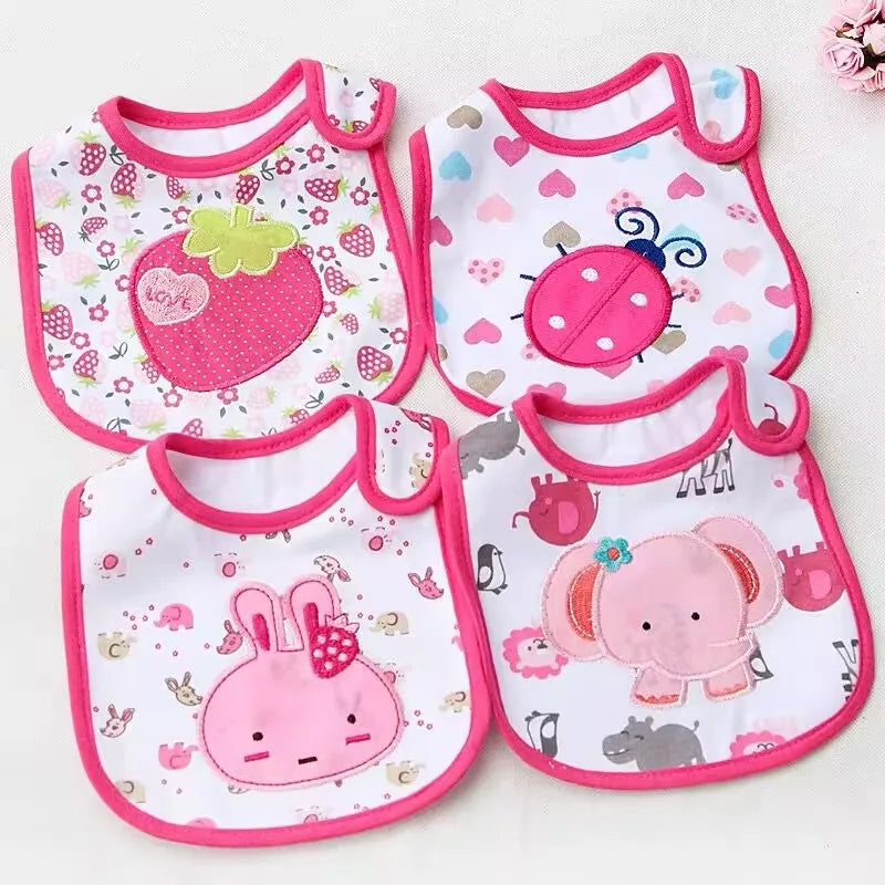 Sales Cotton Baby Bibs Waterproof Infant Bibs(send By Boys' or Girls')