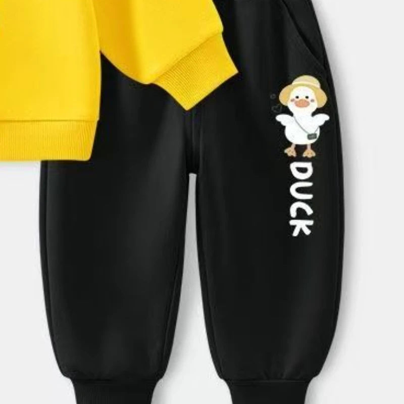 Baby Girl Clothes Set Autumn Kid Printed Sweatshirts Pullover Top and Pants 2pcs Suit Children Boys Fashion Tracksuits Outfits