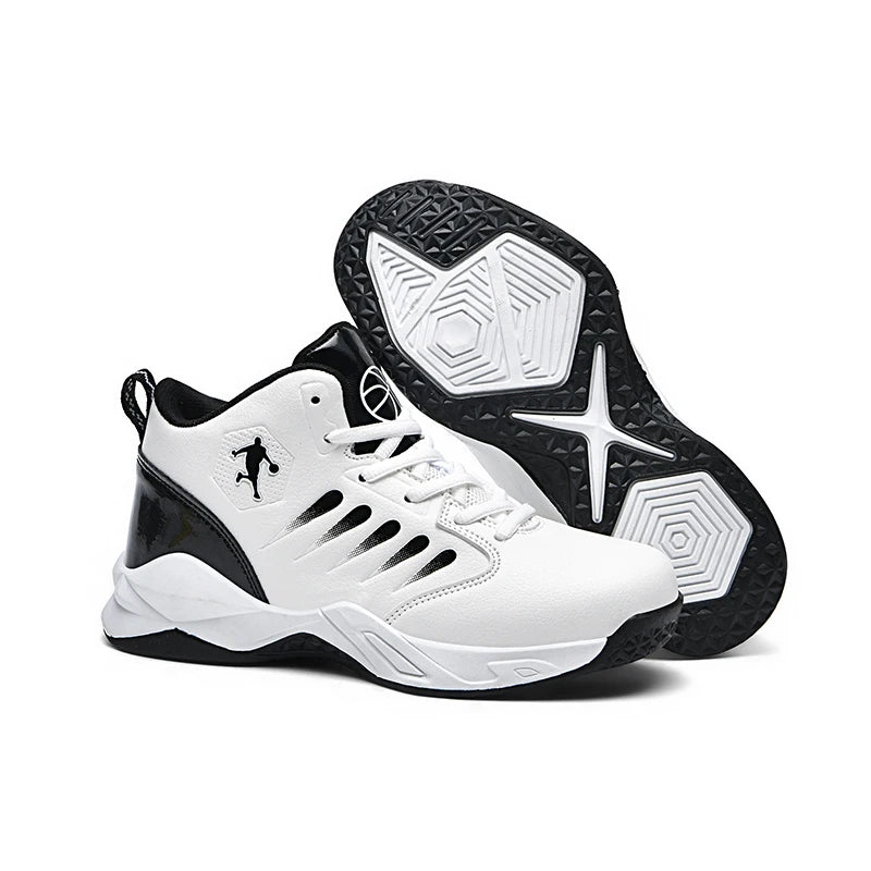 Fashion Children's Basketball Shoes for Boys Girls Sneakers Outdoor Non-slip Sports Running Kids Breathable Walking Shoes