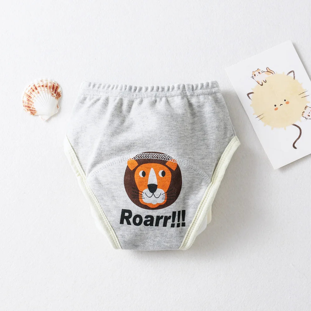 8 Layer Waterproof Reusable Cotton Baby Training Pants Infant Shorts Underwear Cloths Baby Diaper Nappies Panties Nappy Changin
