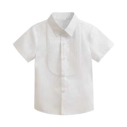 Baby Photograph Boys Suit Children Clothes Set Spring Khaki Lattice Birthday Dress Kids costume Tuxedo Coat+Shorts With Strap