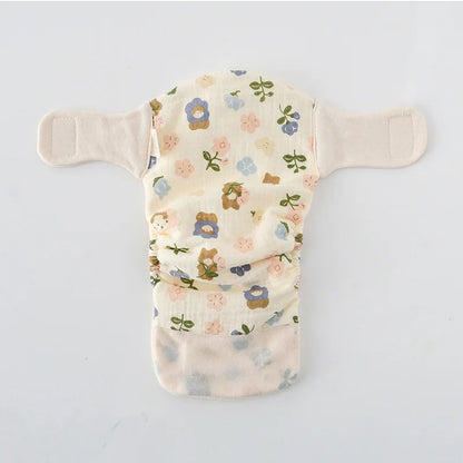 New Summer Cotton Baby Reusable Taped Diaper Cartoon Baby Training Pants Infant Shorts Nappies Panties Changing Underwear Cloth