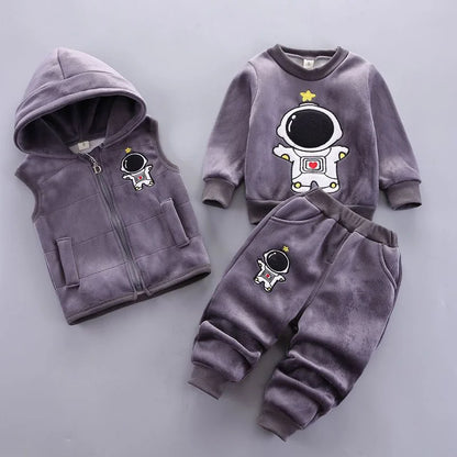 Newborn Baby Boys Clothes 2023 Autumn Baby Girls Clothes Hoodie+Pant Outfit Kids Costume Suit Infant Clothing For Baby Warm Sets