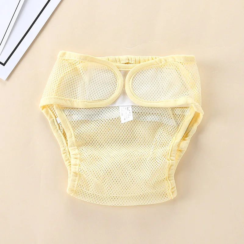 Newborn Baby Training Pants Baby Shorts Summer Washable Underwear Boy Girl Cloth Diapers Reusable Nappies Infant Panties