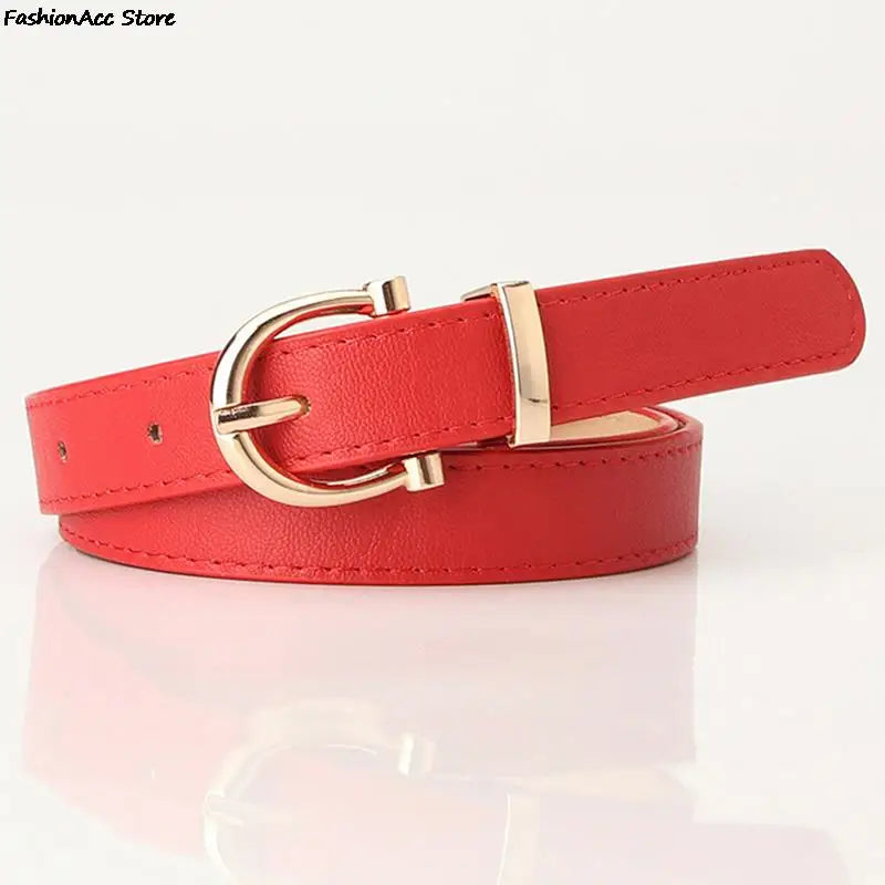 Leather Female Belt Strap Black Brown Green Women Belts Ladies Dress Belt Girls Pants Jean Waist Belt