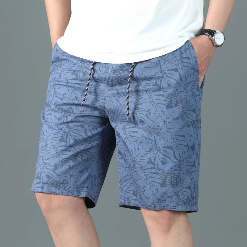 Men's Beach Shorts Streetwear Casual Cotton Workwear Pants Men Summer Breathable Fitness Knee Shorts Sports Shorts Sweatwear 6XL