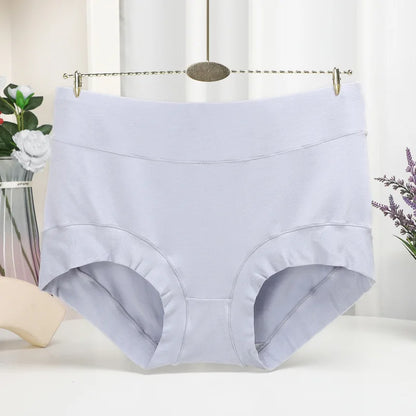 Women's Underwear Modal Panties for Women High-Rise Female Underwear Briefs Comfortable Underpants Plus Size Soft Safety Shorts