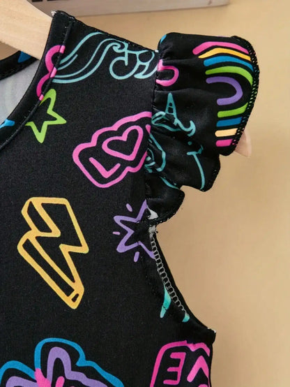 Girls' luminous dress - a magical choice for parties, nighttime wear, and photography, popular style