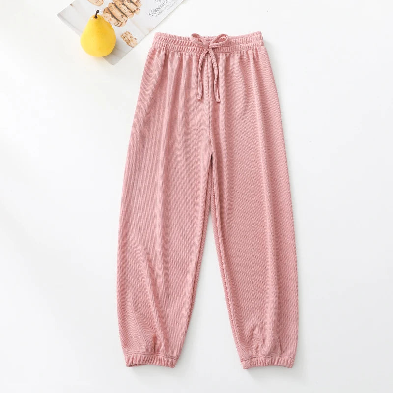 Kids Clothes for Teen Girls Pink Pants 2 To 12 Year Fashion 2022 Summer Green Casual Wide Leg Pants Children Loose Cool Trousers