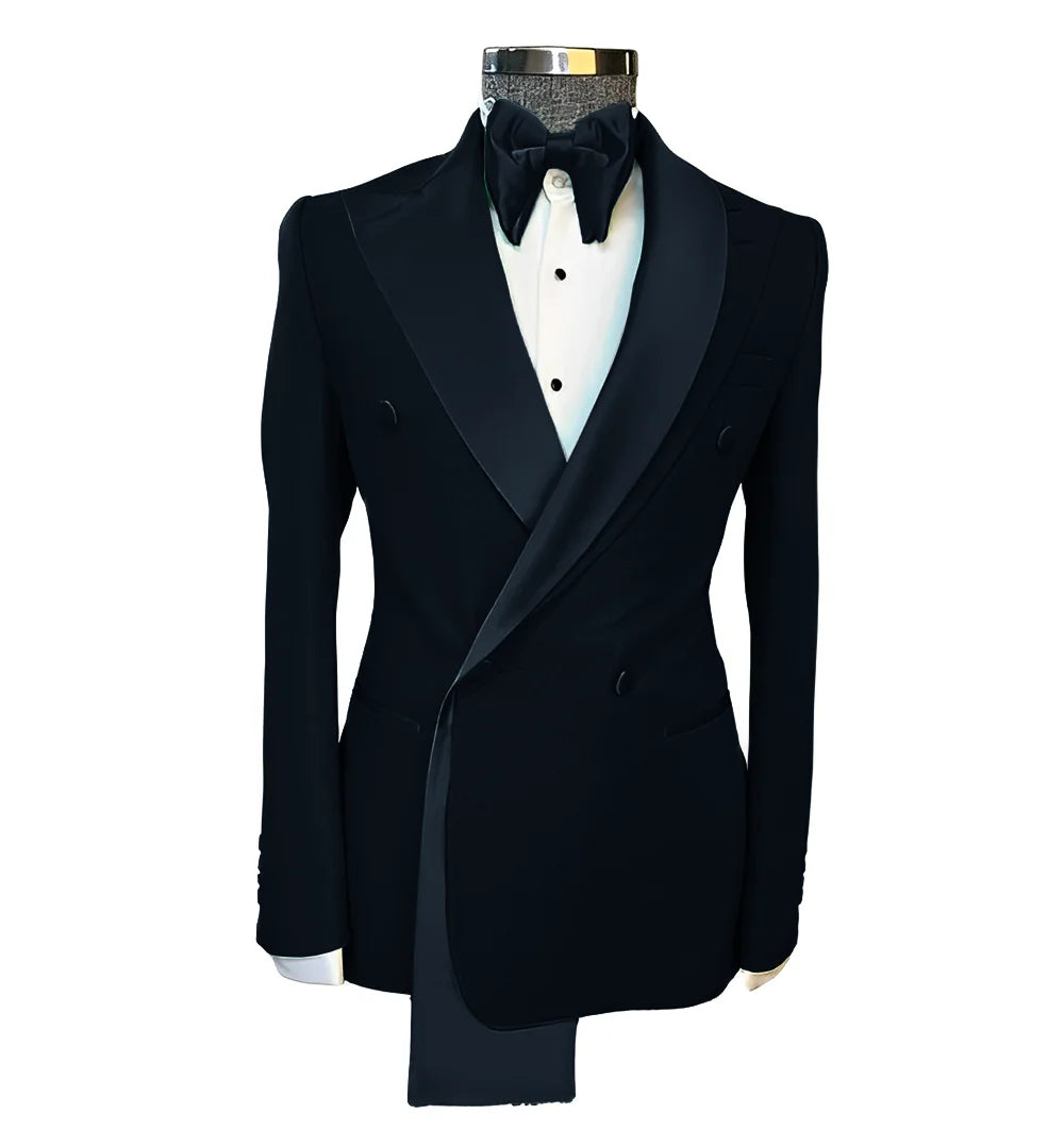 Men's Suits Single Jackets Wedding Groom Tuxedos Peak Lapel Design Blazer for Men Fashion Customization Clothing